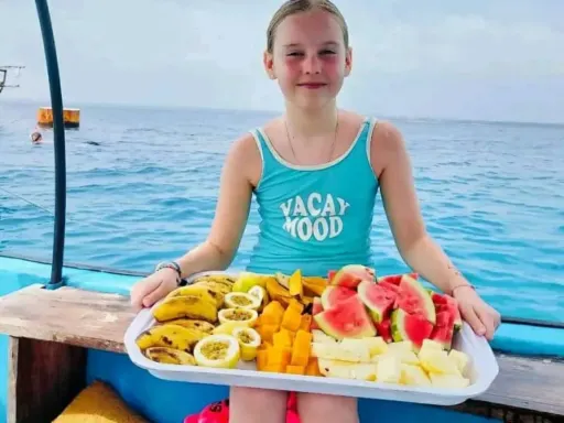 Zanzibar beach and ocean view
