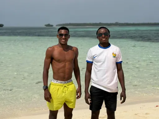 Zanzibar beach and turquoise water